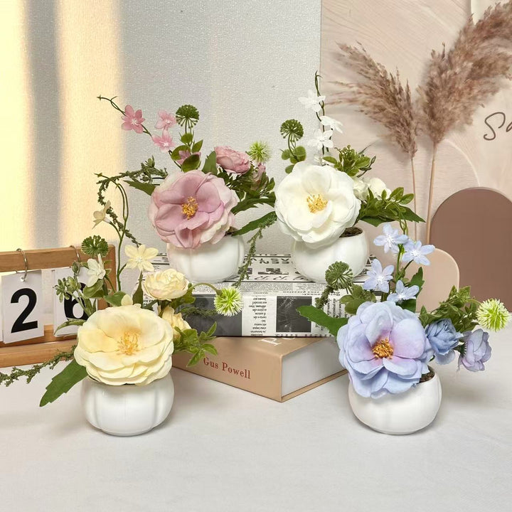 Elegante Kunstbloem Arrangement voor Binnen Decor