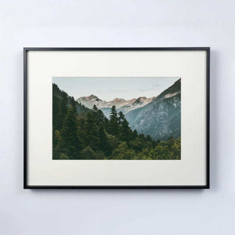 Scenisch Gekaderde Landschap Kunstwerk