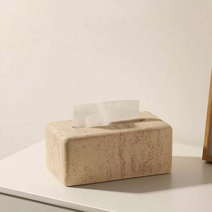 Minimalistische Desktop Tissue Box Houder