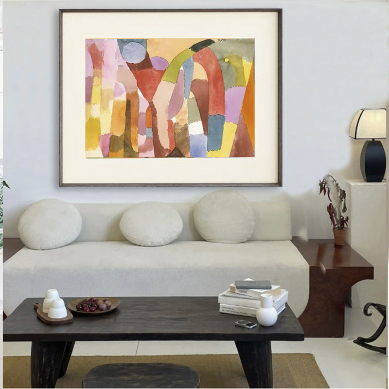 Abstract Watercolor Kunst Print