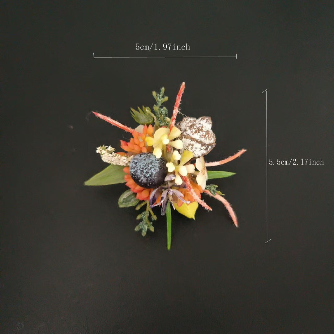 Klassieke Bloemige Broche