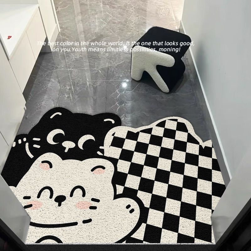 Schattige Honden-Thema Decoratieve Area Mat