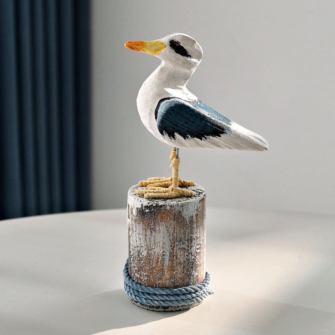 Zeemeeuw Sculptuur Thuis Display