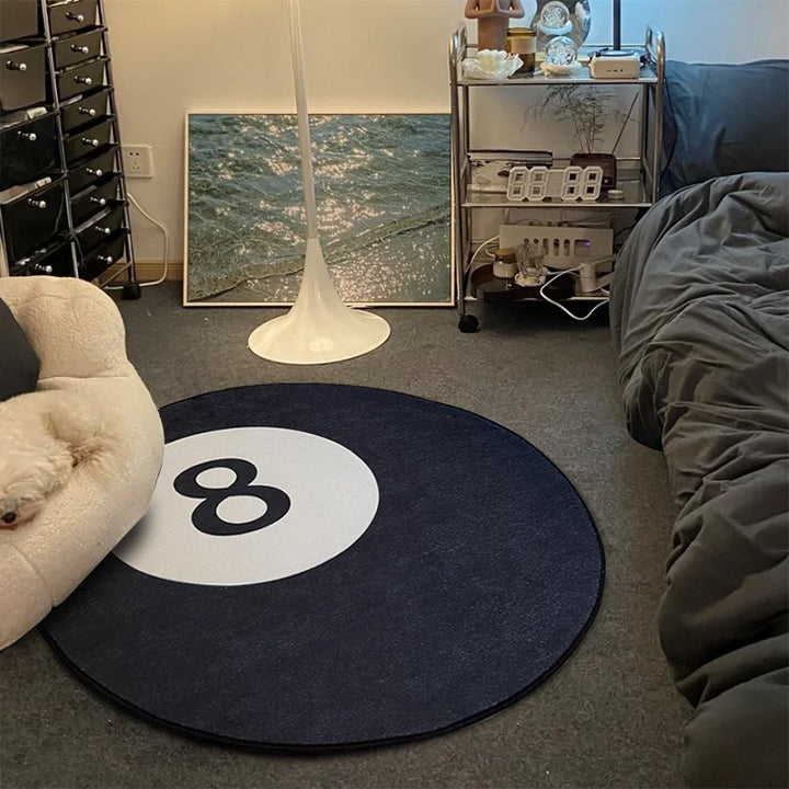 Pooltafel-Thema Vloerkleed