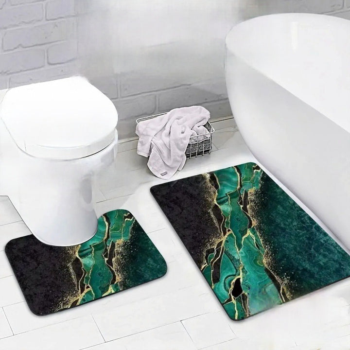 Luxueuze Marmeren Design Badmat Set