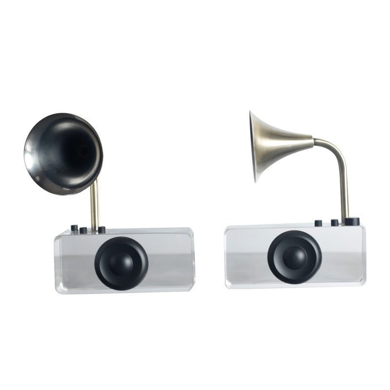 Vintage-Inspiratie Bluetooth Grammofoon Luidspreker