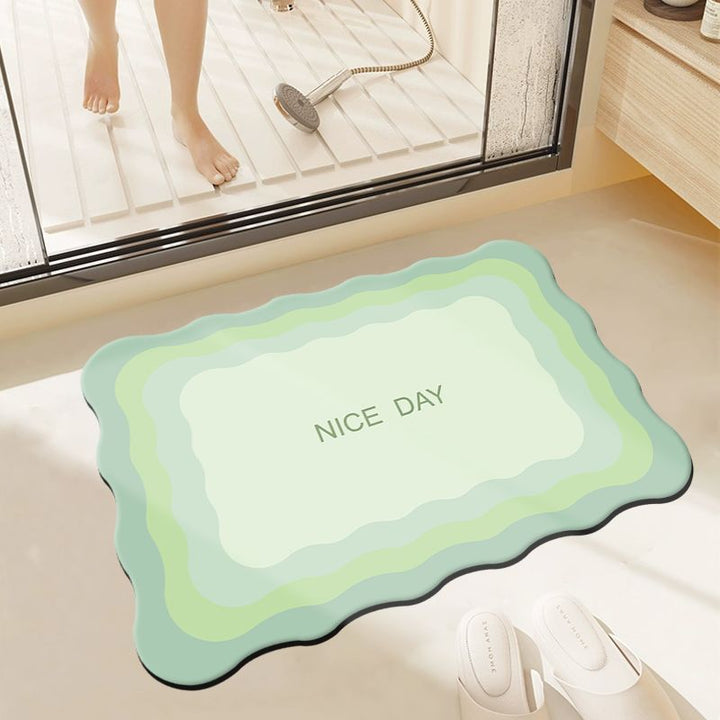 Zachte Pluche Antislip Badmat