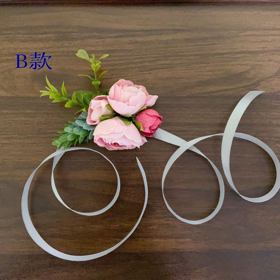 Elegante Bloem Corsage voor Haar