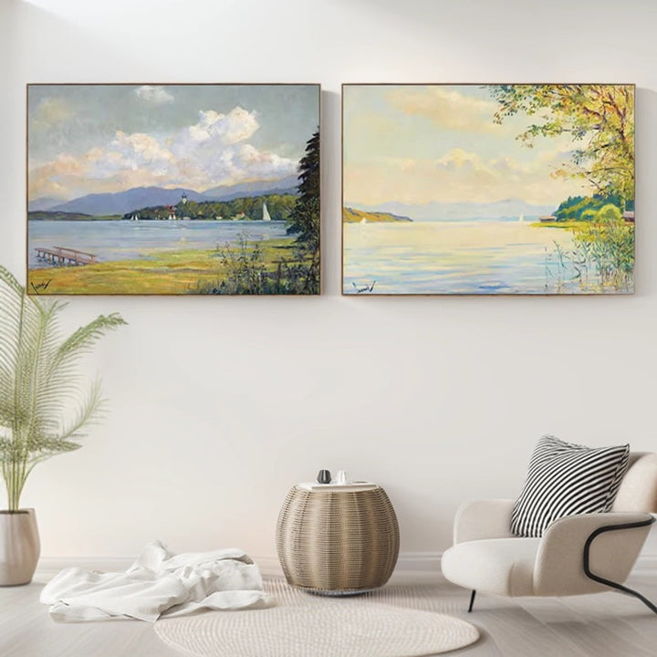 Artistiek Landschap Canvas Kunst