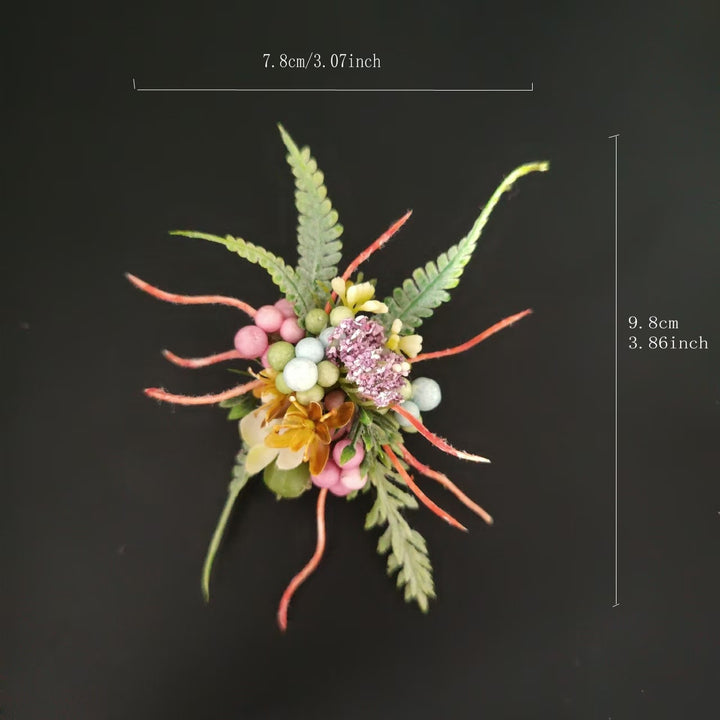 Stijlvolle Bloemen Reversspeld