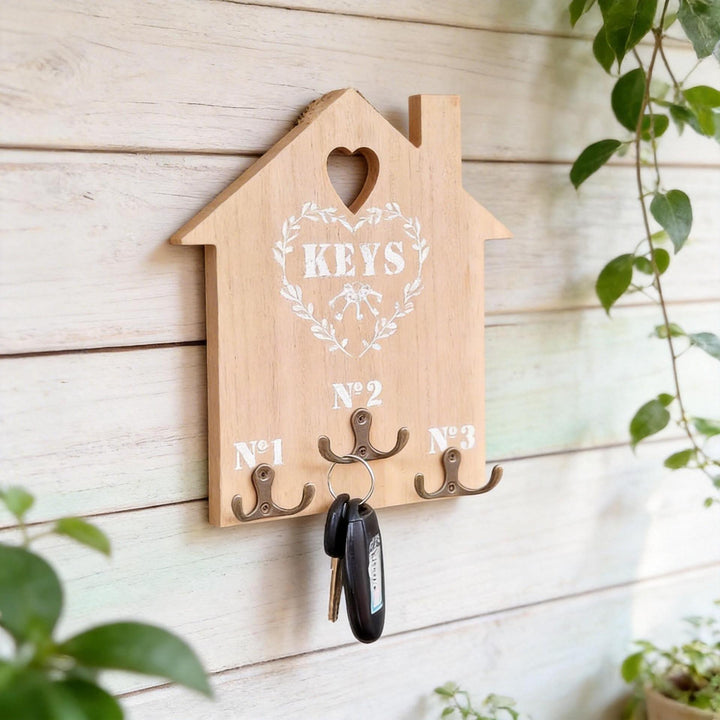 Houten Sleutelhanger Muurdecoratie