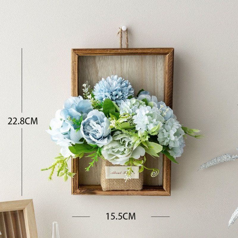 Decoratieve Muurbevestigde Bloemstuk