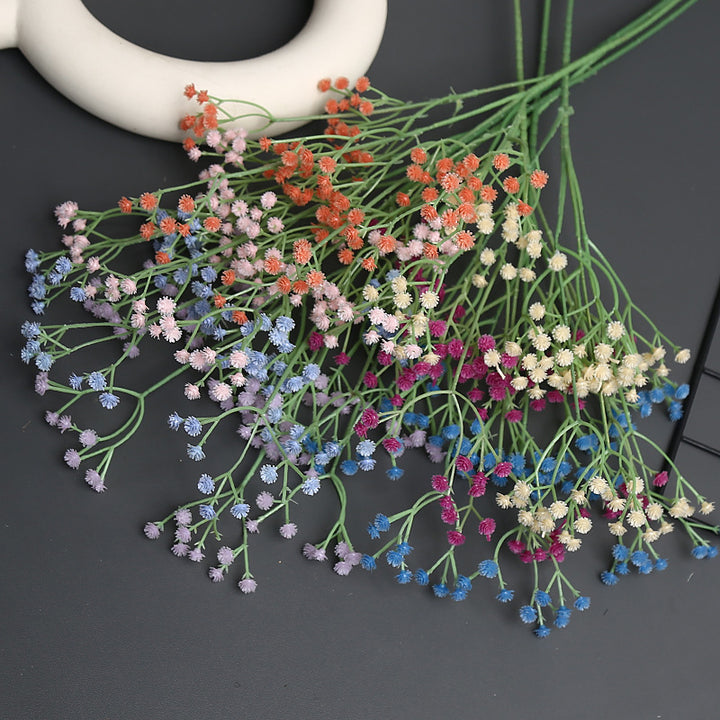 Kunstmatige Blauwe Bloemen Spray voor Woondecoratie