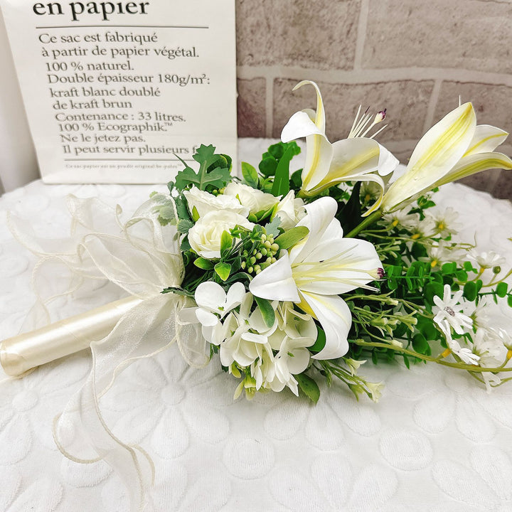 Elegante Bloemige Bruidsboeket