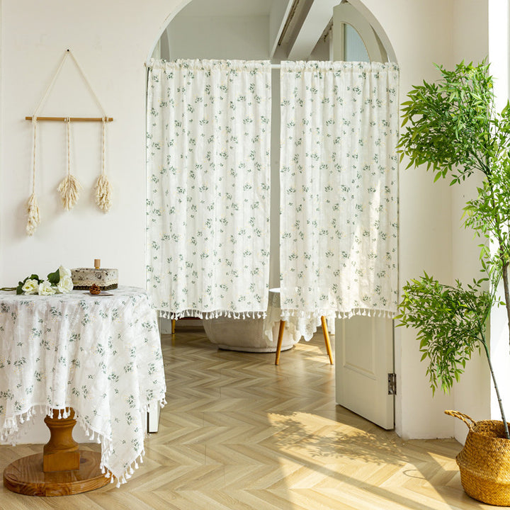 Aardbei Print Decoratieve Gordijn