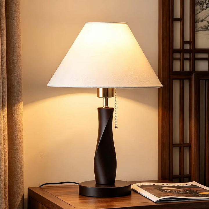 Elegante Gedraaide Basis Tafel Lamp