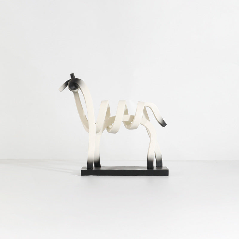 Artistiek Sculpturaal Paard Beeldje