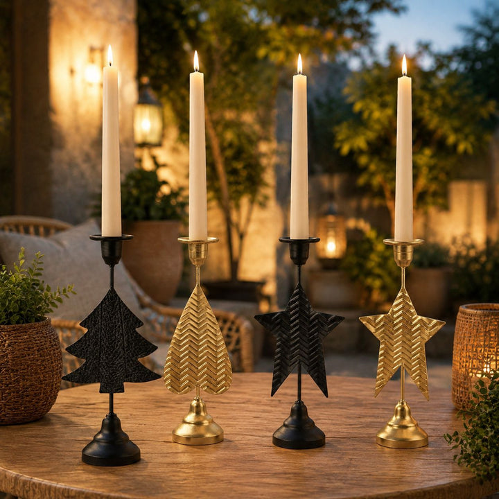 Decoratieve Ster Kaarsenhouder