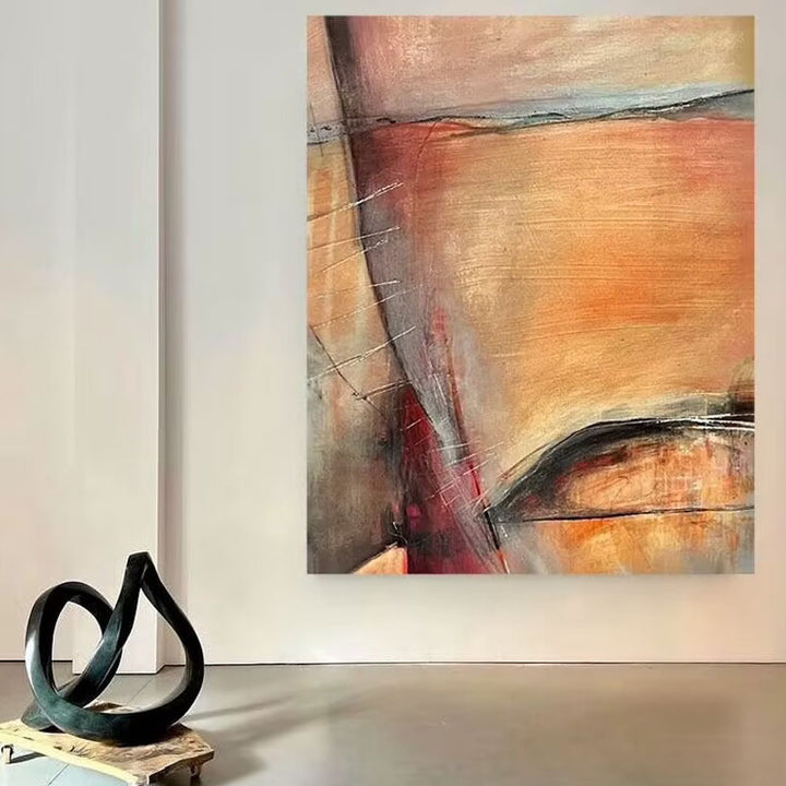 Abstract Expressionistische Canvas Kunst