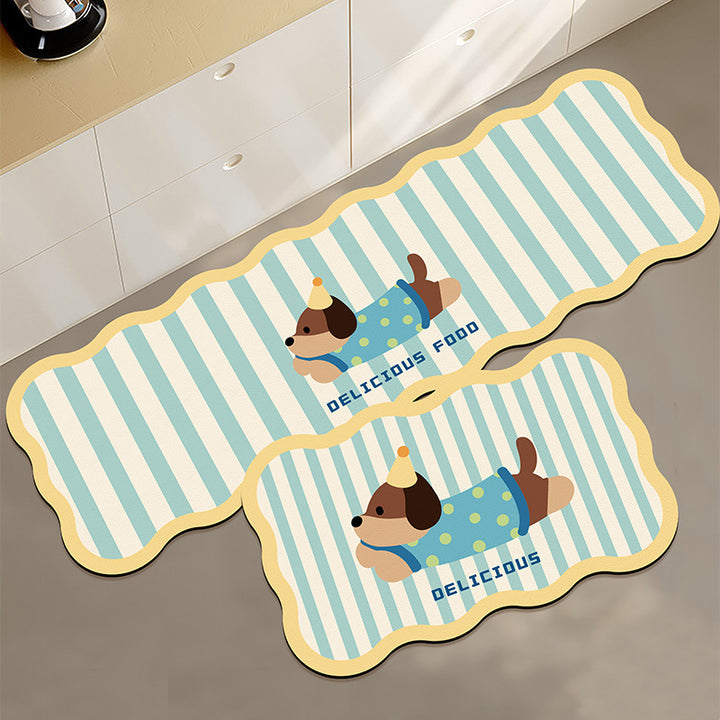 Lieve Dierenthema Keukenmat Set