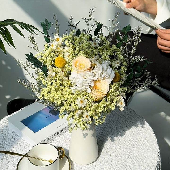 Elegante Gedroogde Bloemen Boeket