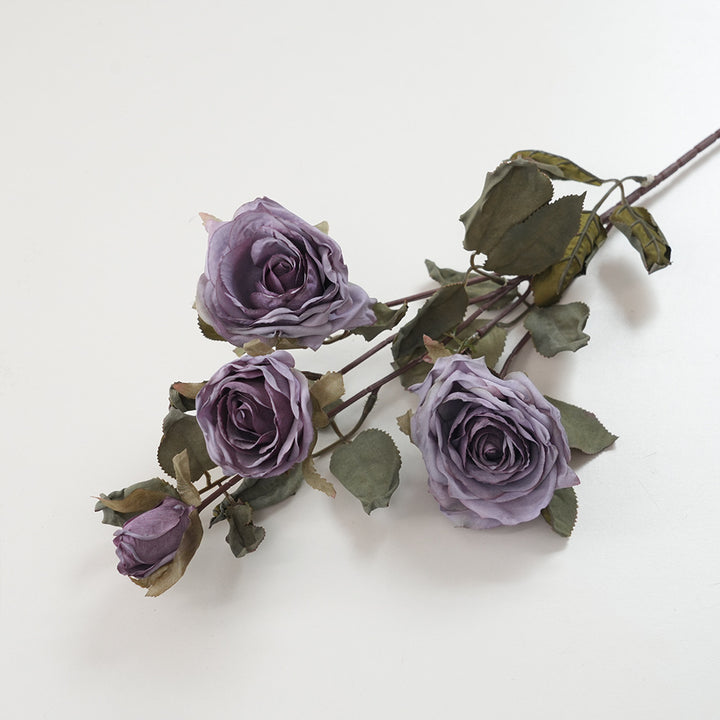 Elegante Faux Bloemen Rozensteel