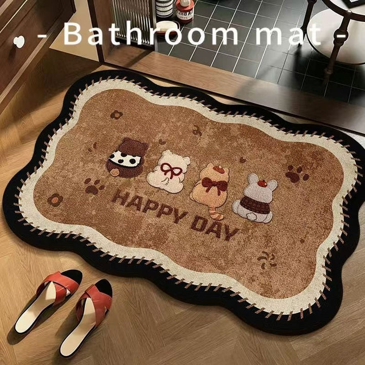 Schattige Dierenthema Badmat