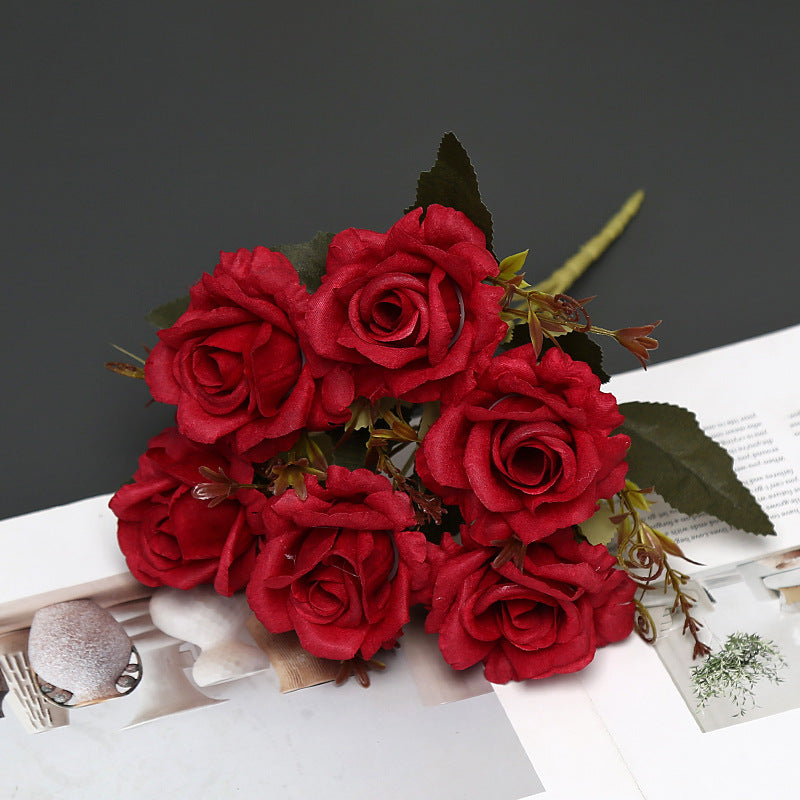 Decoratieve Nep Rozen Boeket voor Binnengebruik