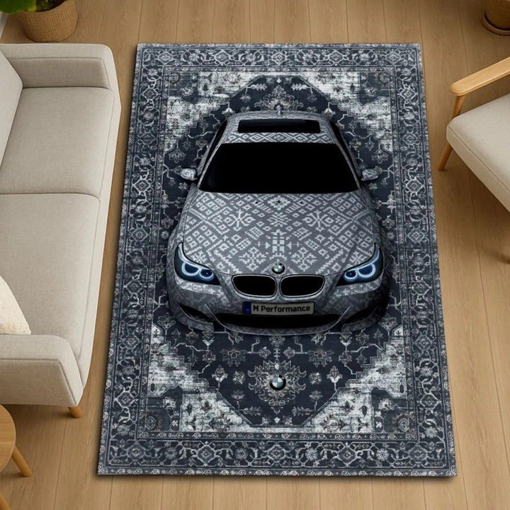 3D Auto Illusie Tapijt