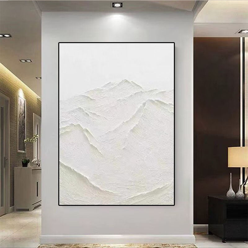Artistiek Textured Berg Canvas Muurdecoratie