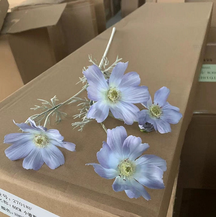 Levensechte Cosmos Bloem Steel
