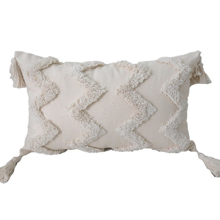 Textured Plush Decoratieve Sierkussen