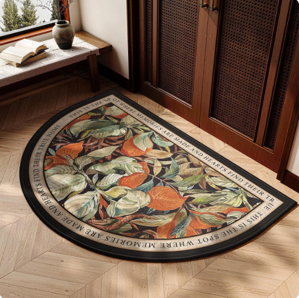 Florale Decoratieve Entreevloerkleed