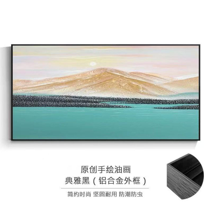 Abstract Landschap Canvas Kunst