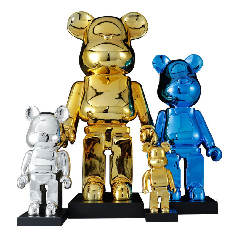 Gouden Decoratieve Berenfigurine