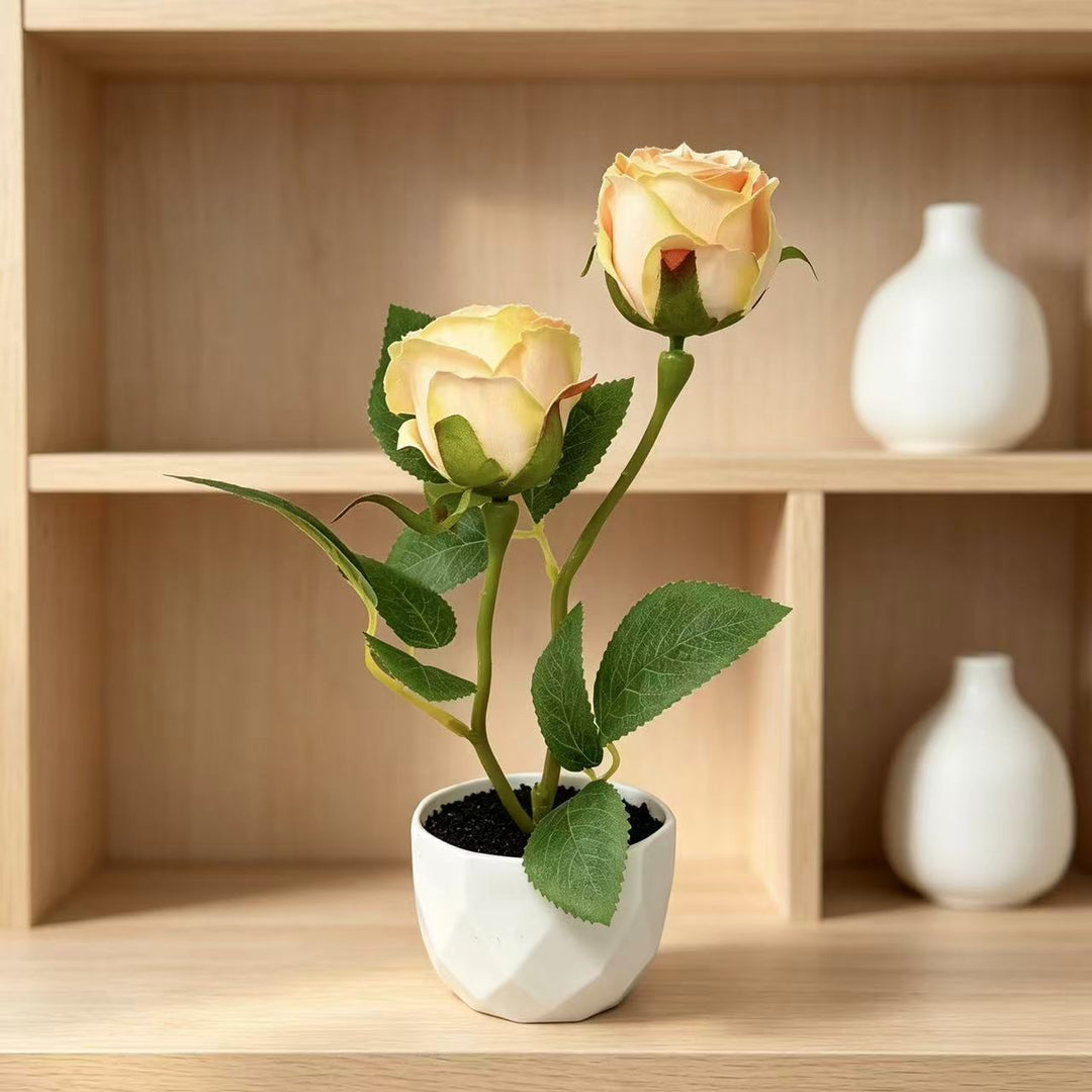 Decoratieve Kunstmatige Rozenplanten Arrangement voor Huisdecoratie