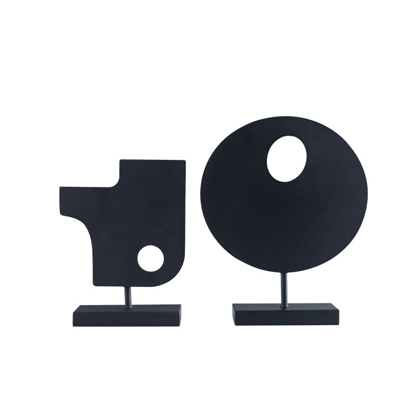 Decoratieve metalen boogsculptuur