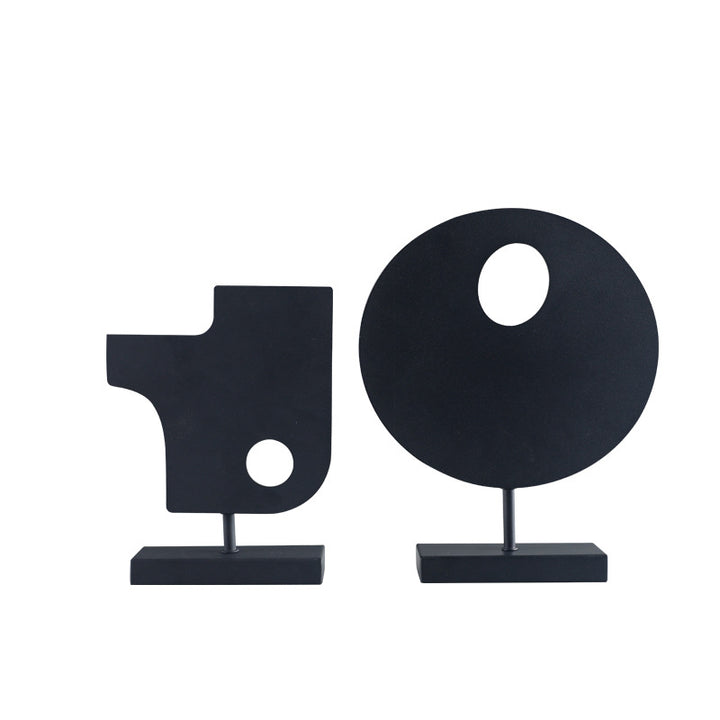 Decoratieve metalen boogsculptuur