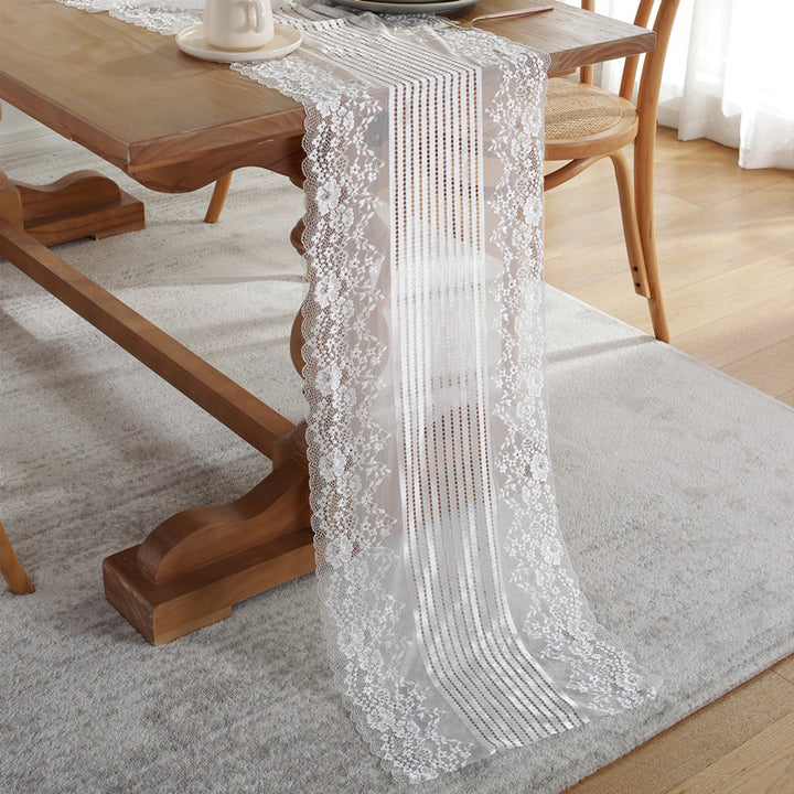 Decoratieve Kanten Tafelkleed