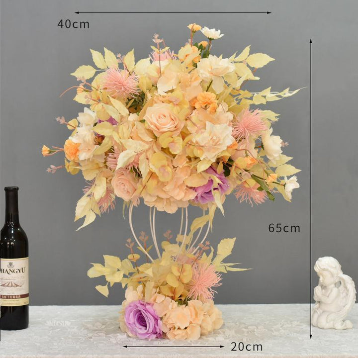 Luxueuze Bloemrijke Tafelstuk