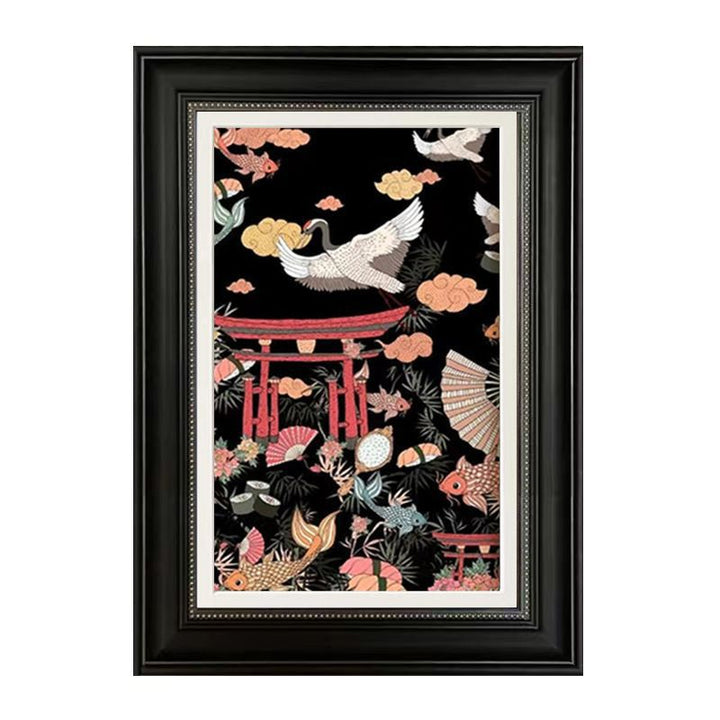 Ingelijste Botanische Kunstprint