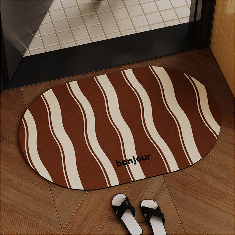 Ovale Decoratieve Deurmat