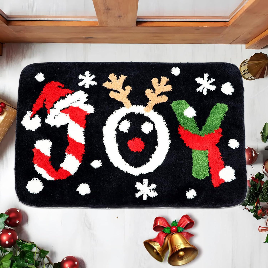 Winter-Themed Pluche Badmat