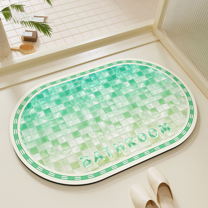 Decoratieve Mozaïekpatroon Badmat