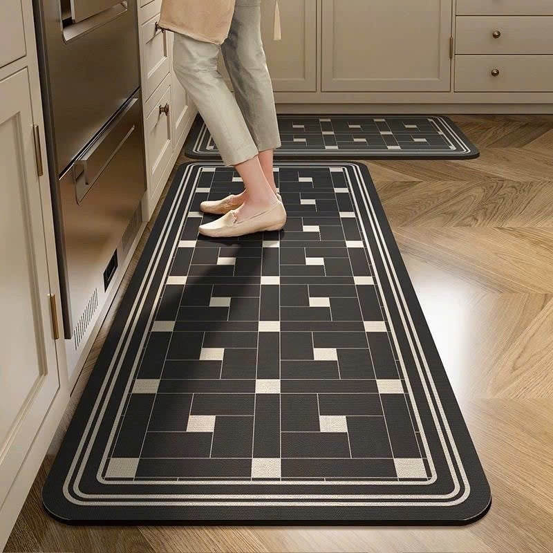 Moderne Geometrische Keuken Loopmat