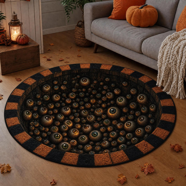 3D Oog Ontwerp Ronde Vloerkleed