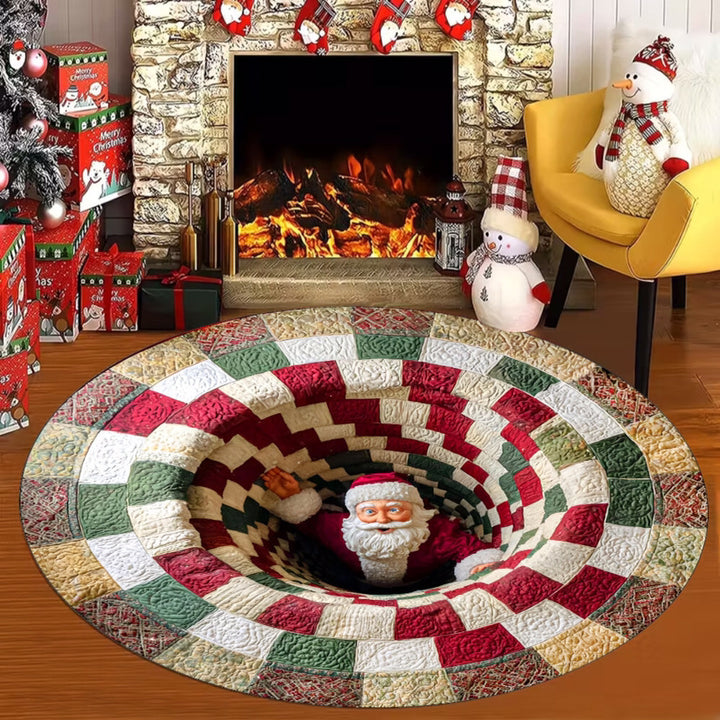 Kerstmis Santa Claus Themed Vloerkleed