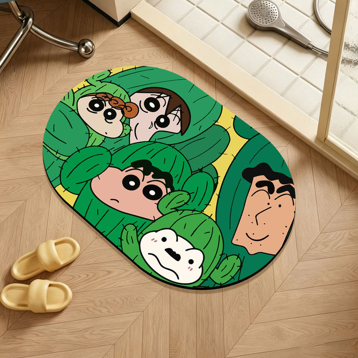 Pluche Badkamer Vloermat
