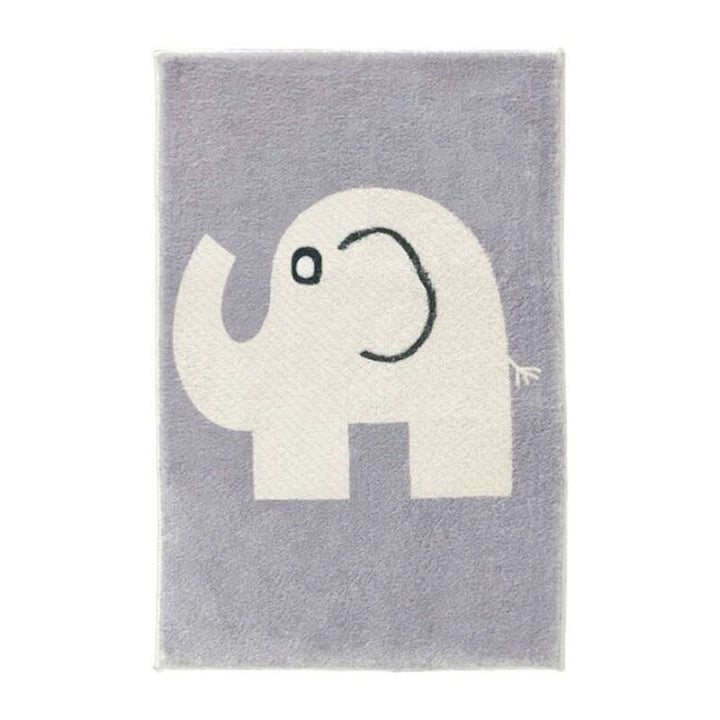 Schattige konijnenthema decoratieve vloerkleed voor thuis