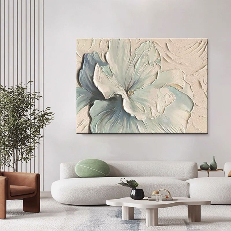 3D Bloemen Relief Wanddecoratie